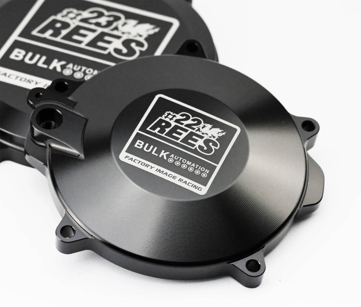 HUSQVARNA TC 85 2018-2023 FIR BILLET ALLOY CLUTCH COVER BLACK