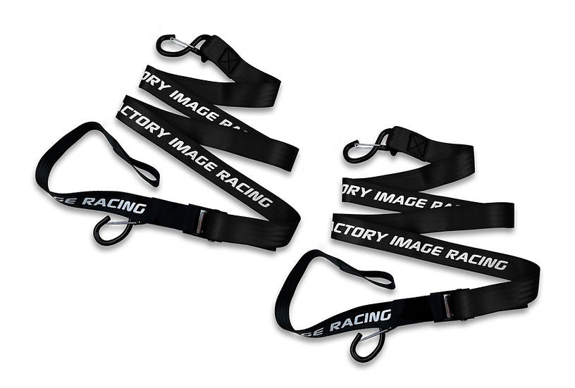 TIE DOWNS 38mm 1.5" BLACK, 500KG