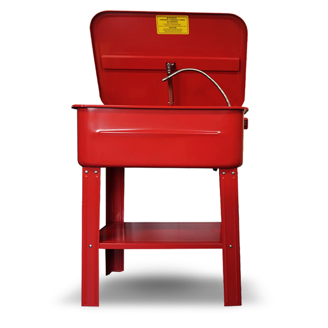 20 Gallon Parts Washer Kit with Cleaing Brush & Engine Degreaser Fluid