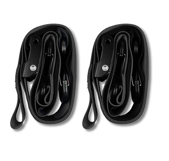 TIE DOWNS 38mm 1.5" BLACK, 500KG