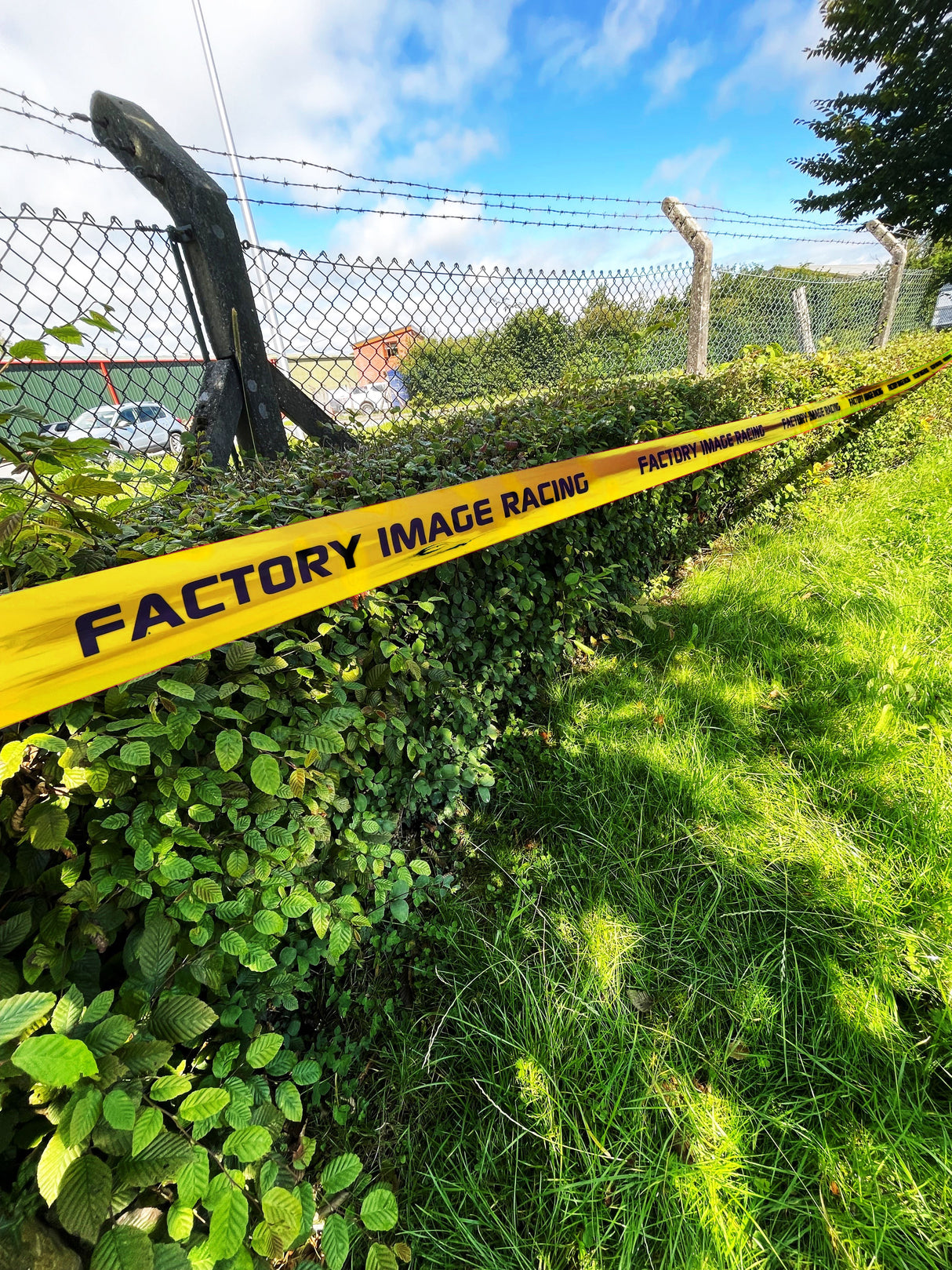 Yellow FIR Track Marker Tape 200m x 8cm