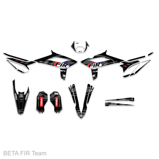 BETA RX 23-24 FIR Team Graphics Kit