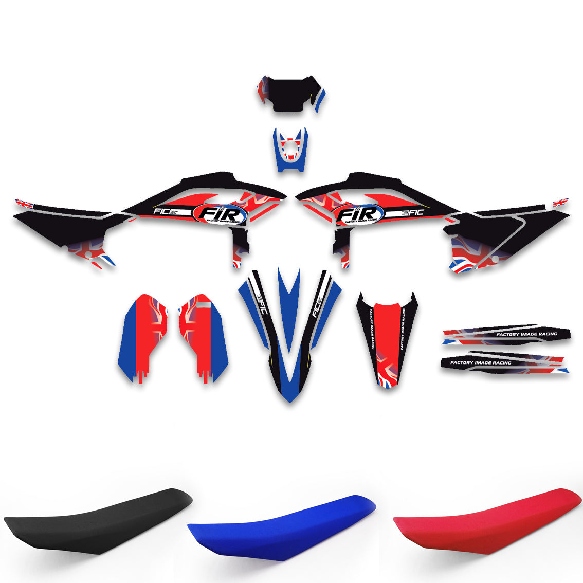 ALL BETA FIR GB TEAM CUSTOM GRAPHICS DECAL KIT