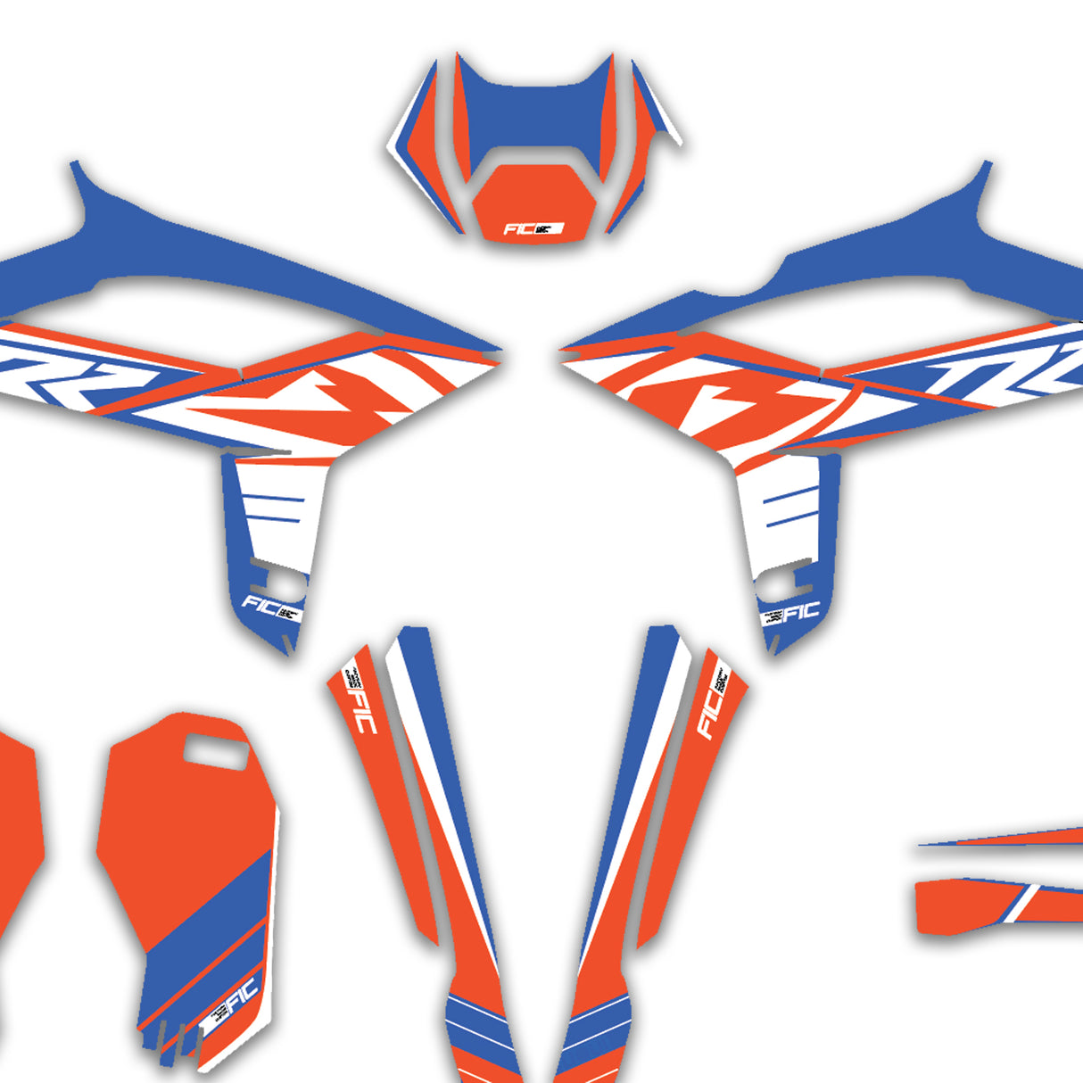 ALL BETA OEM FACTORY DESIGN 2 CUSTOM GRAPHICS DECAL KIT