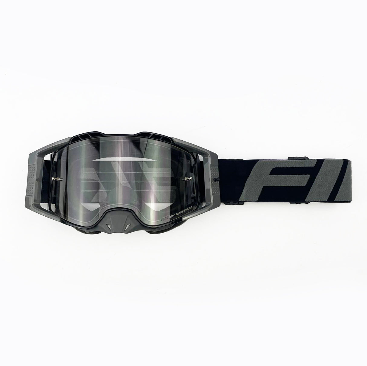 FIR NANO MOTOCROSS ENDURO BLACKOUT GOGGLES, ANTI-FOG TAC LENS, BAG & LENS WIPE INCLUDED