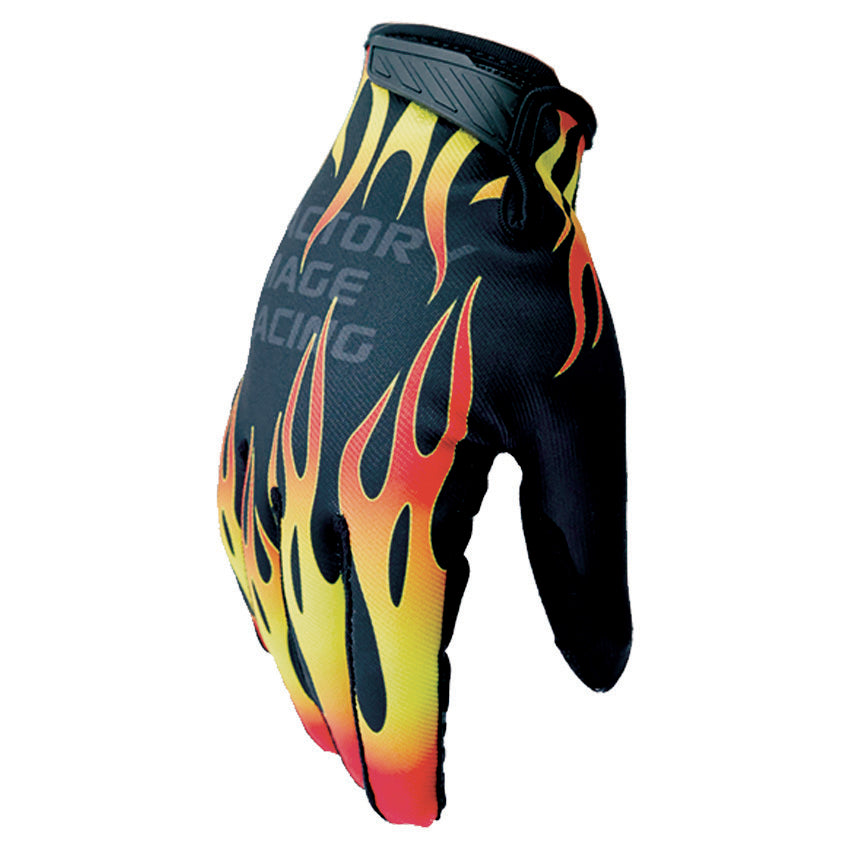 FIR ADULT MX GLOVES FLAME DESIGN