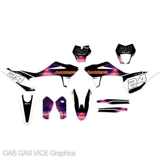 GasGas EC 250-450 21-24 Start From VICE Graphics Kit
