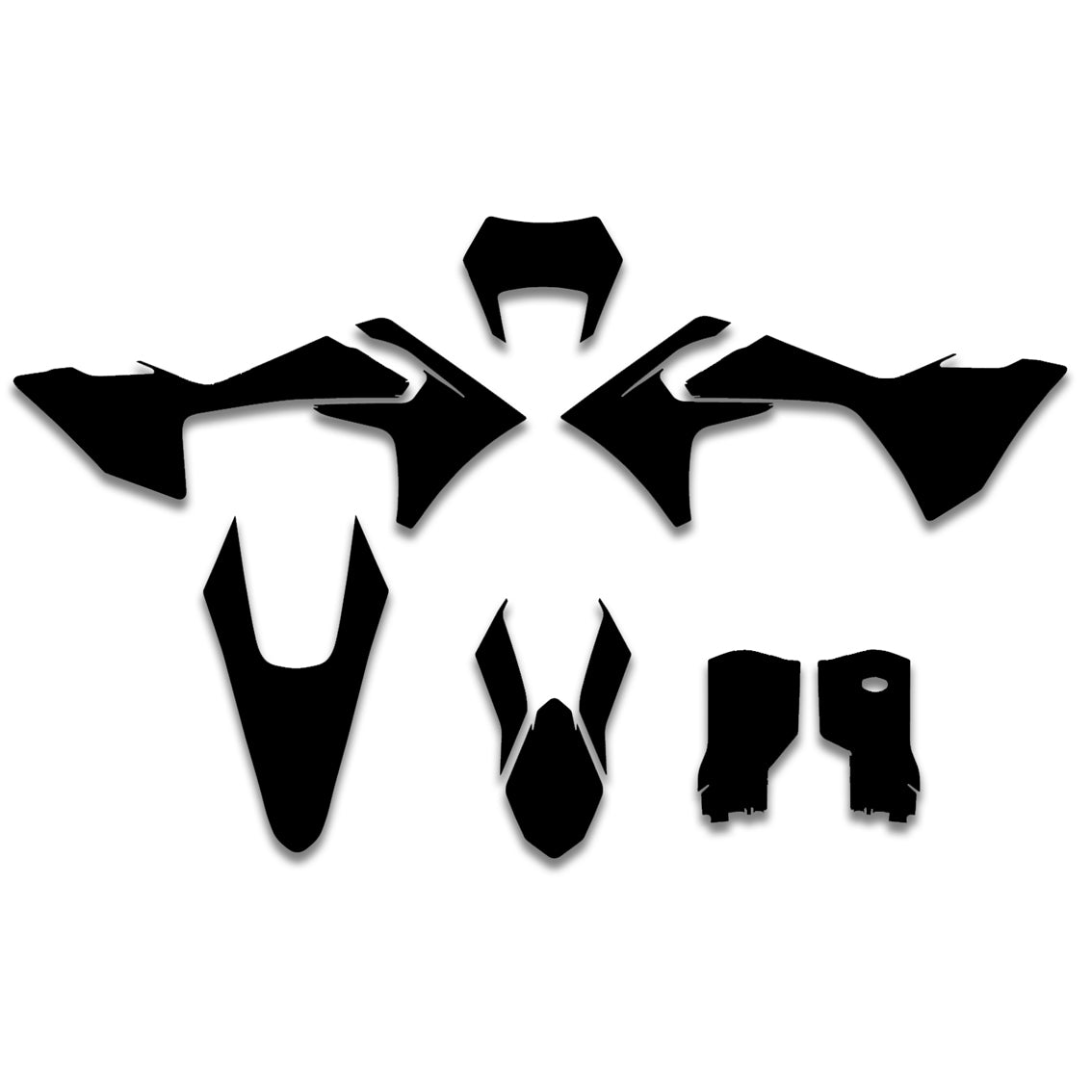 ALL GASGAS CUSTOM START FROM SCRATCH GRAPHICS DECAL KIT