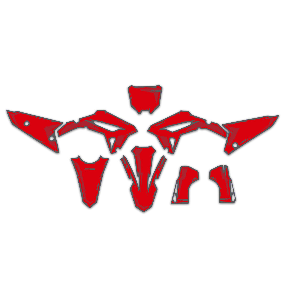 ALL HONDA CUSTOM ILLUSTRATED DESIGN GRAPHICS DECAL KIT