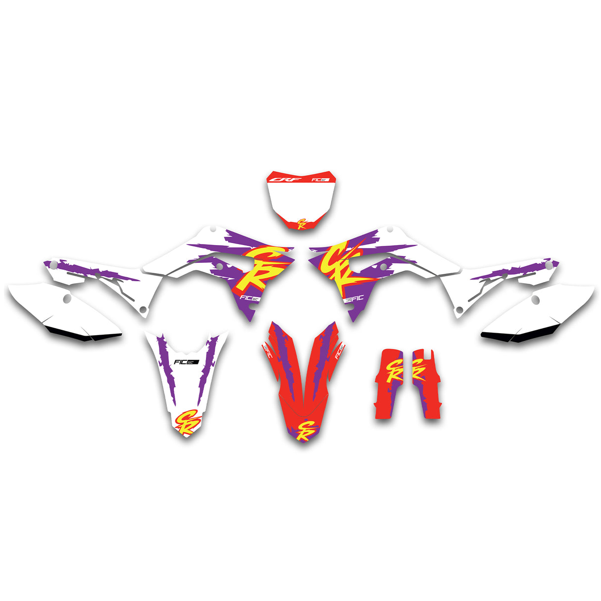 ALL HONDA CUSTOM RETRO GRAPHICS DECAL KIT