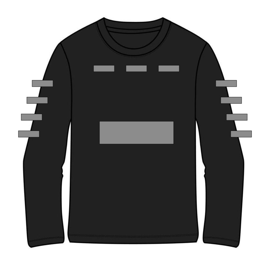 JERSEY Print Name & Number + 8 Logos