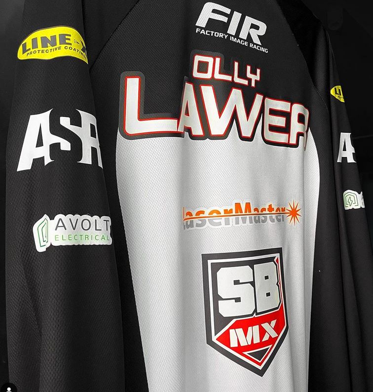 JERSEY Print Name & Number + 8 Logos