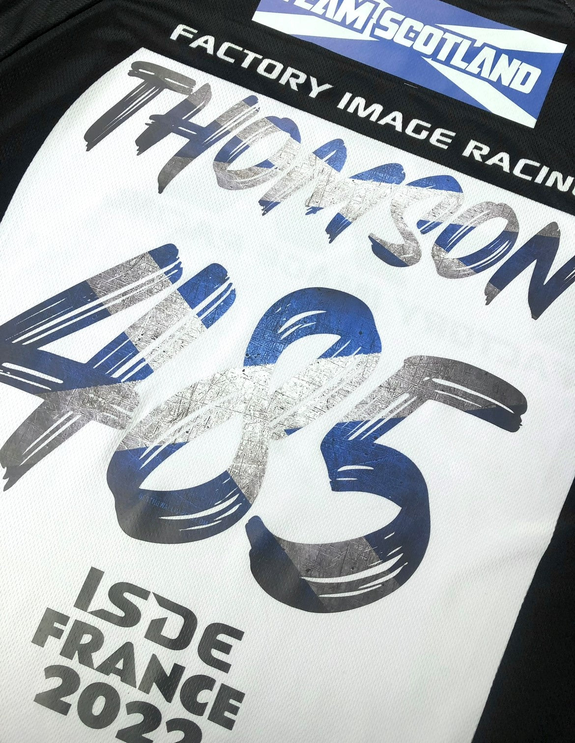 JERSEY Print Name & Number + 8 Logos