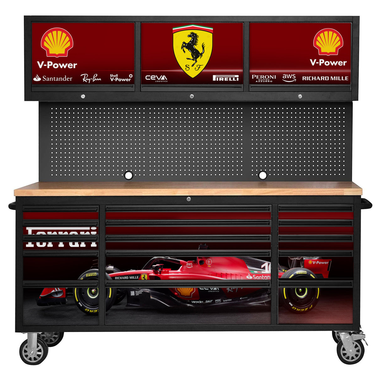 Custom Tool Chest Laminated Print