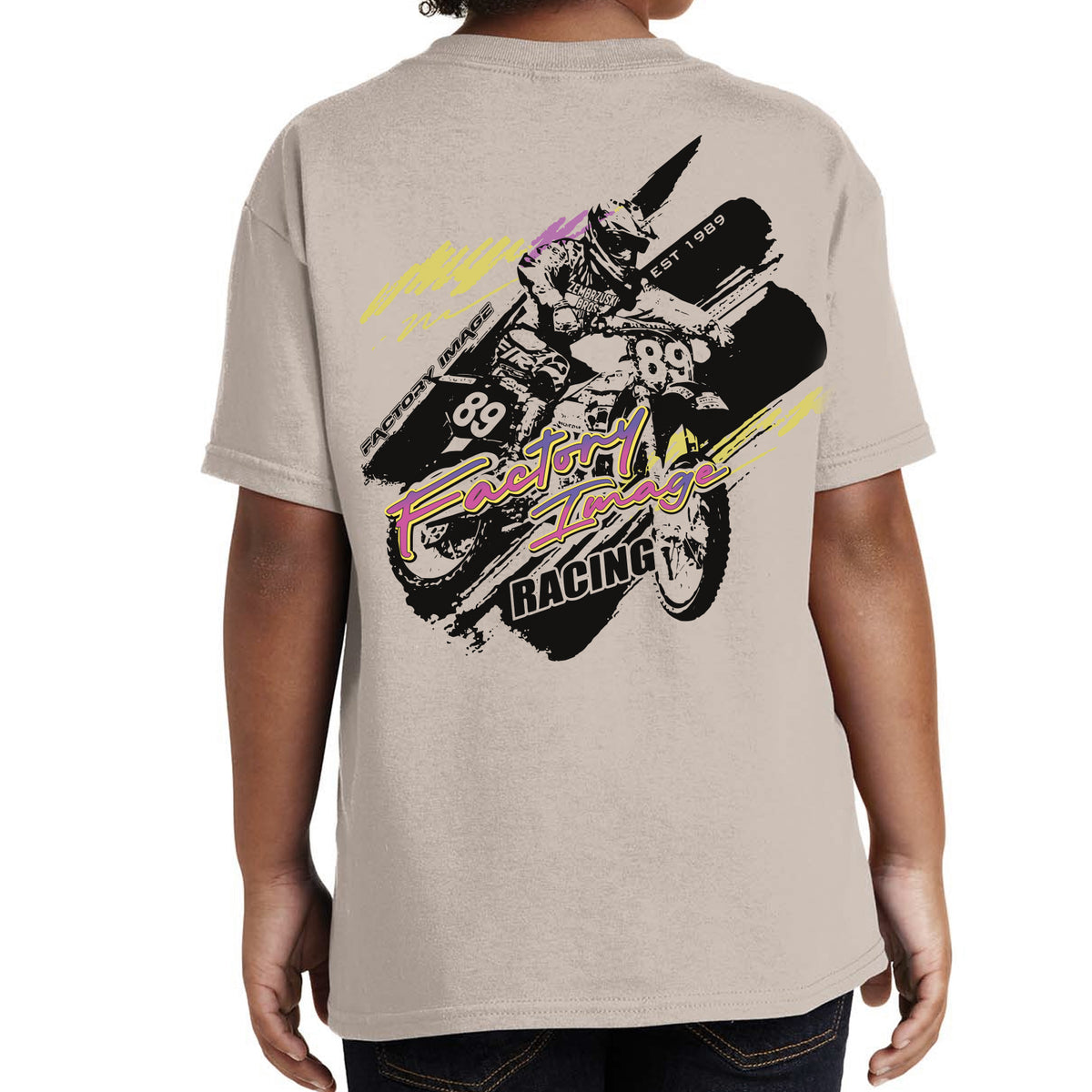 KIDS SAND RETRO MX TEE