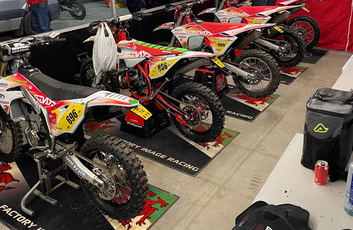 MX Environmental Pit Mat FIR Welsh Dragon Design 1m x 2m