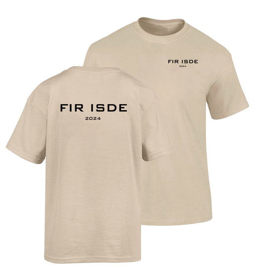 Unisex FIR ISDE TEAM T Shirt Stone (Fundraiser)