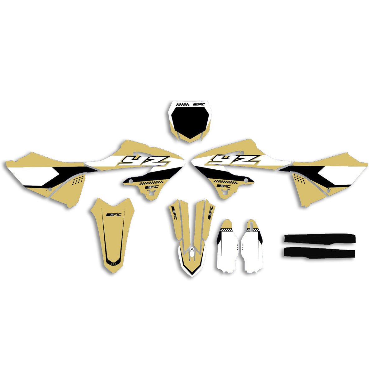 ALL YAMAHA YZ YZF WR WRF OEM DESIGN CUSTOM GRAPHICS DECAL KIT