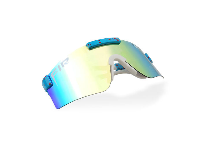 Light Blue FIR Wrap Around Polarised UV400 Sunglasses