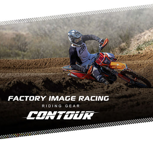 Contour White/Black MX Jersey