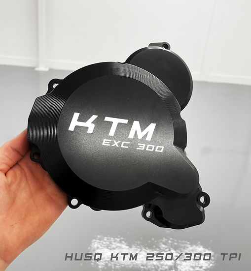 KTM 250 300 EXC XC XC-W 2018-2023 FIR BILLET ALLOY IGNITION COVER
