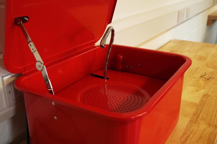 3.5 Gallon Bench-Mounted Electric Parts Washer