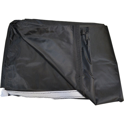 3m Gazebo Race Tent Plain Black Side Wall Panel