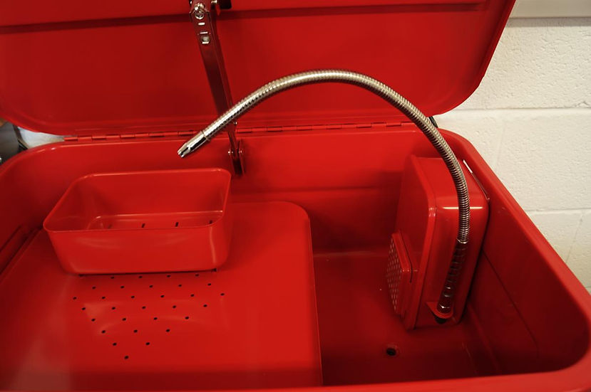 3.5 Gallon Bench-Mounted Electric Parts Washer