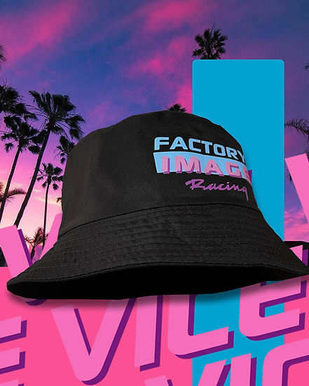 FIR Bucket Hat MIAMI VICE STYLE