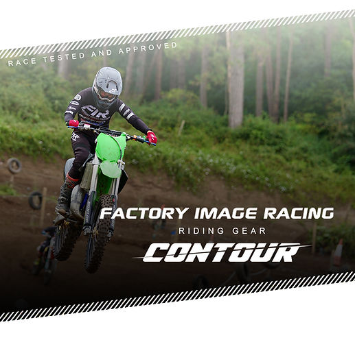 Contour Black/White MX Pants