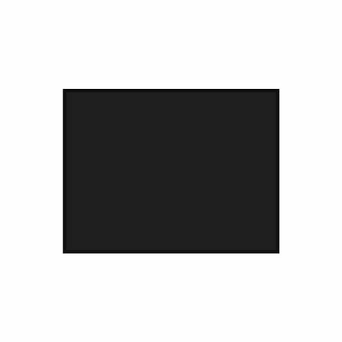 3m Gazebo Race Tent Plain Black Side Wall Panel