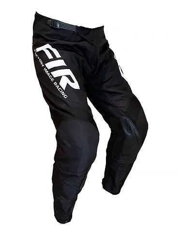 Contour Black/White MX Pants