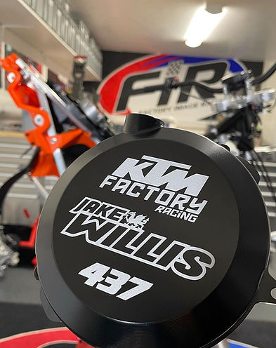 GASGAS MC 125 2021-2023 FIR BILLET ALLOY CLUTCH COVER