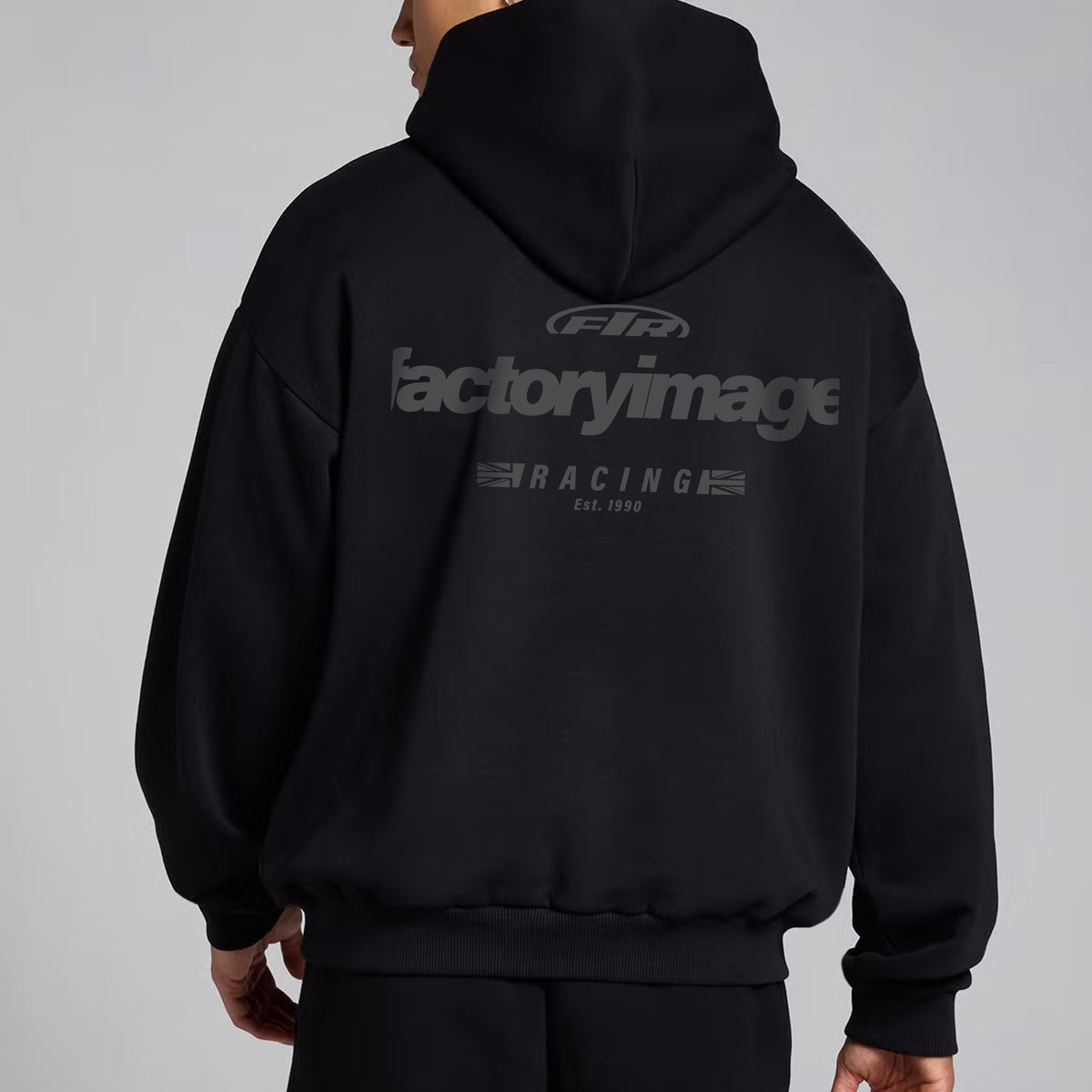 FIR HOODIE BLACK