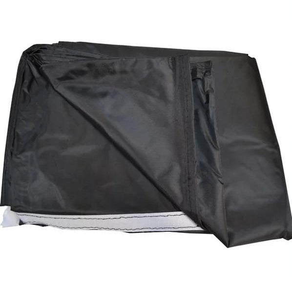 6m Gazebo Race Tent Plain Black Side Wall Panel