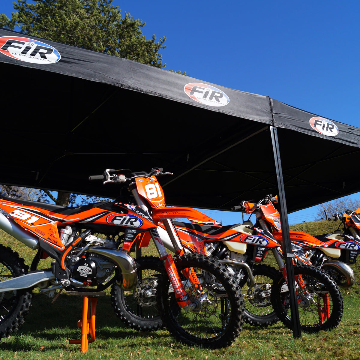 3x3m Pop Up Race Tent Gazebos & Accessories | FIR – Factory Image Racing