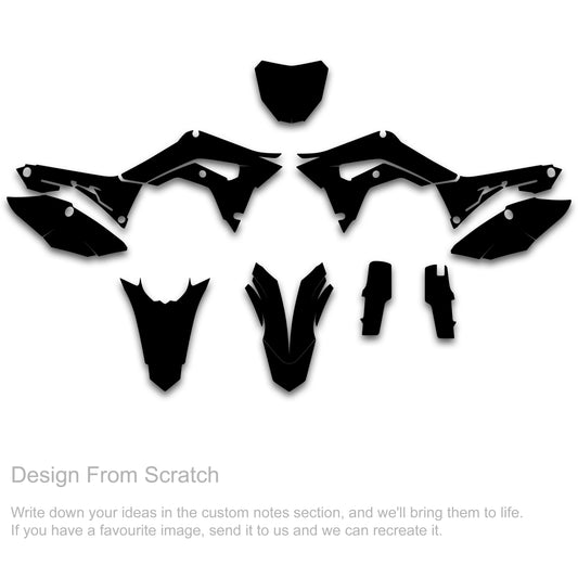 KTM EXC 125-450 2008 - 2011 Start From Scratch Graphics Kits