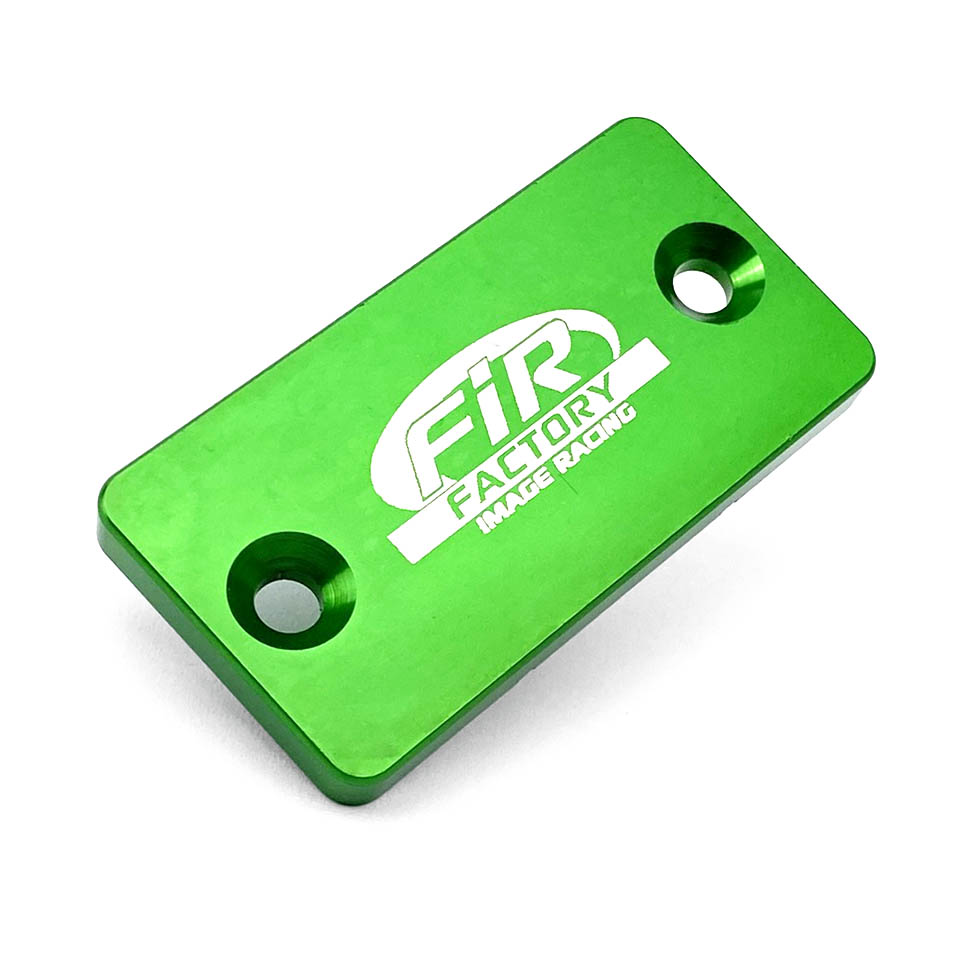 KAWASAKI KX 60 65 80 85 100 112 1998-2023 KX 125 250 1993-2008 KX 250 F 2004-2020 KX 450 F 2006-2018 FIR FRONT BRAKE RESERVOIR CAP GREEN