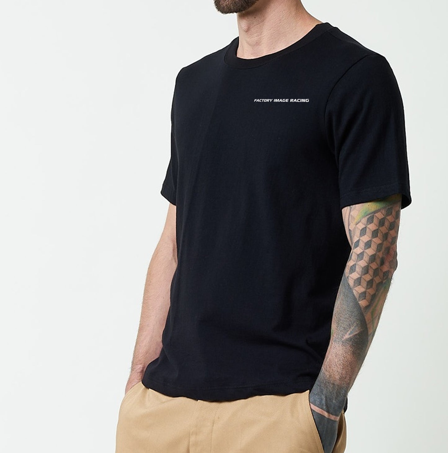 Unisex FIR BLACK MINIMAL T-Shirt