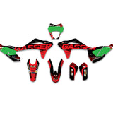 GASGAS CUSTOM TEAL BURST GRAPHICS DECAL KIT