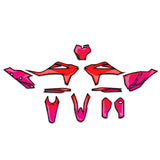 ALL GASGAS CUSTOM CUSTOM ILLUSTRATED DESIGN GRAPHICS DECAL KIT