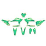 ALL GASGAS CUSTOM CUSTOM ILLUSTRATED DESIGN GRAPHICS DECAL KIT