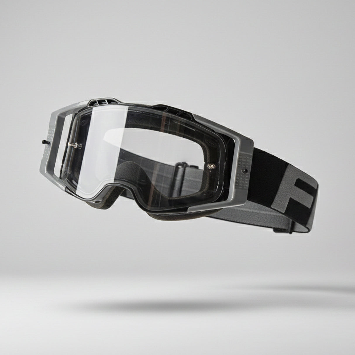 FIR NANO MOTOCROSS ENDURO BLACKOUT GOGGLES, ANTI-FOG TAC LENS, BAG & LENS WIPE INCLUDED