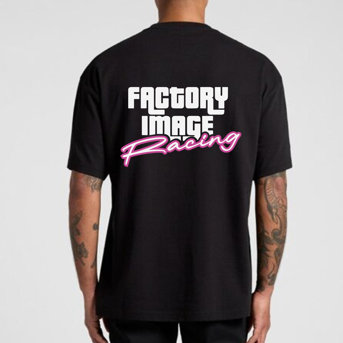 RELAXED FIR VICE RETRO BLACK ADULT TEE