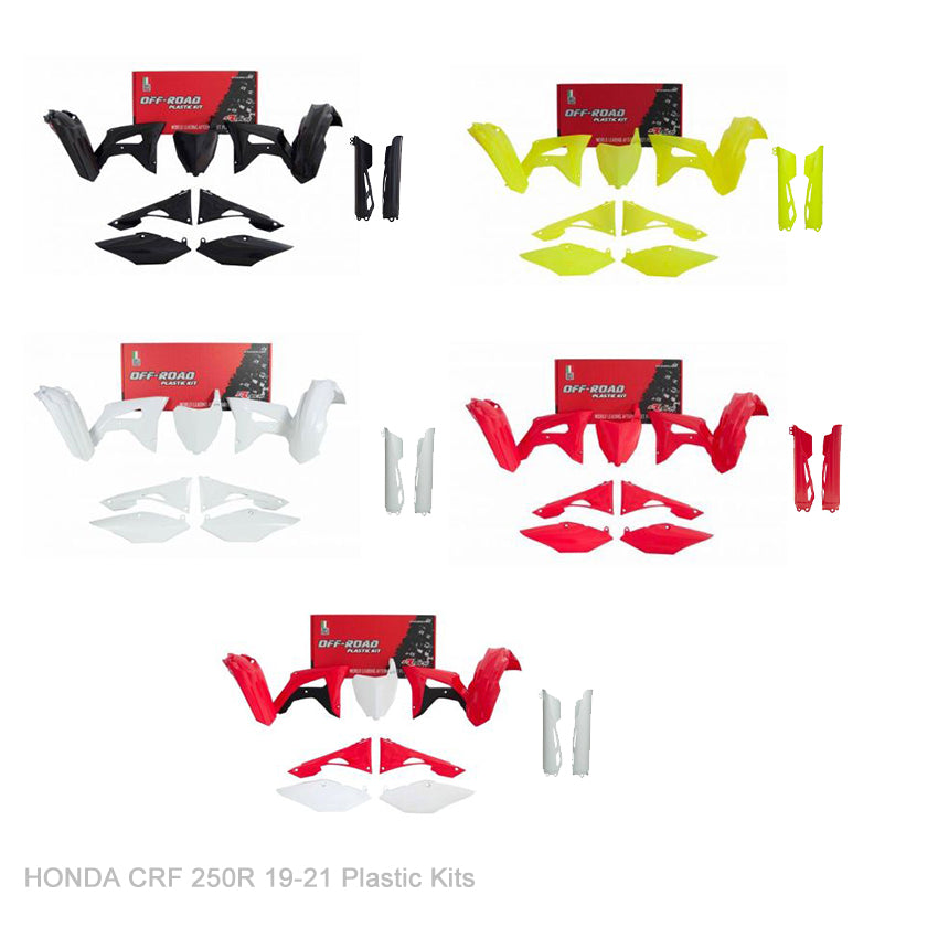 HONDA CRF 250R 2019 - 2021 Factory Graphics Kit