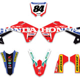 ALL HONDA CR CRF 2026 FACTORY CUSTOM GRAPHICS DECAL KIT