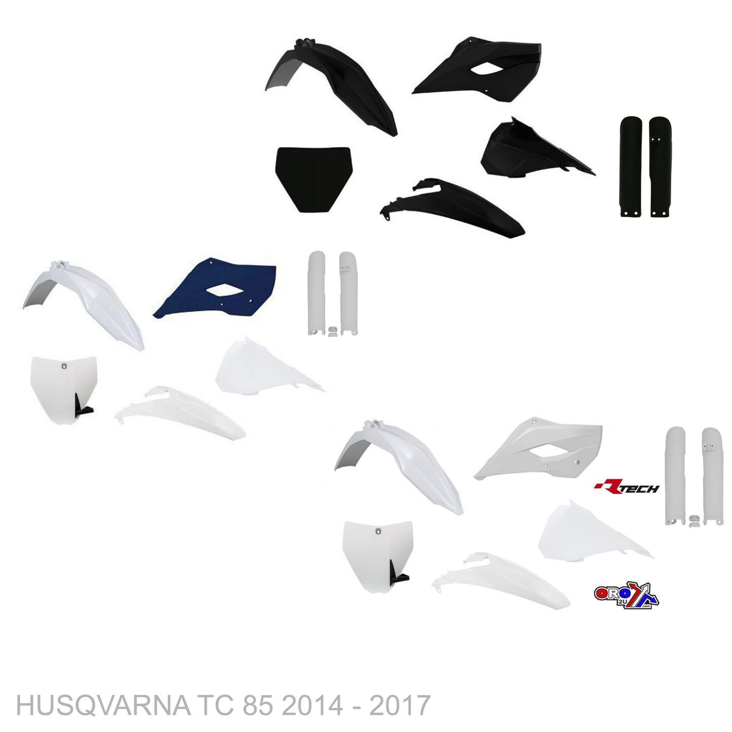HUSQVARNA TC 85 2014 - 2017 Start From Scratch Graphics Kit