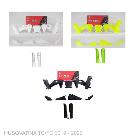 HUSQVARNA TC/FC 125-450 2019 - 2022 Start From WHITEOUT Graphics Kit