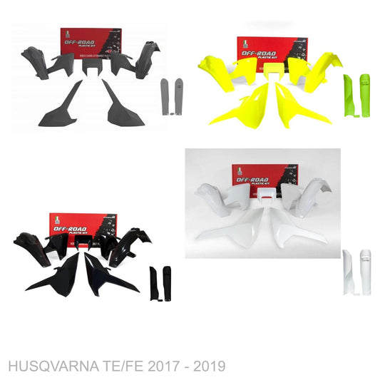 HUSQVARNA TE/FE 125-450 2017 - 2019 Start From WHITEOUT Graphics Kit