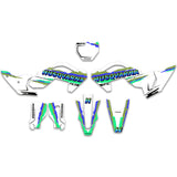 ALL HUSQVARNA RETRO AF CUSTOM GRAPHICS DECAL KIT
